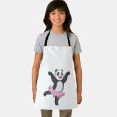 Panda als Ballerina in Ballet Schort (Insitu)