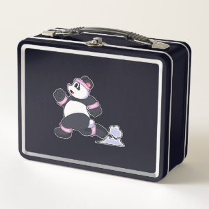 Panda als Runner op Running