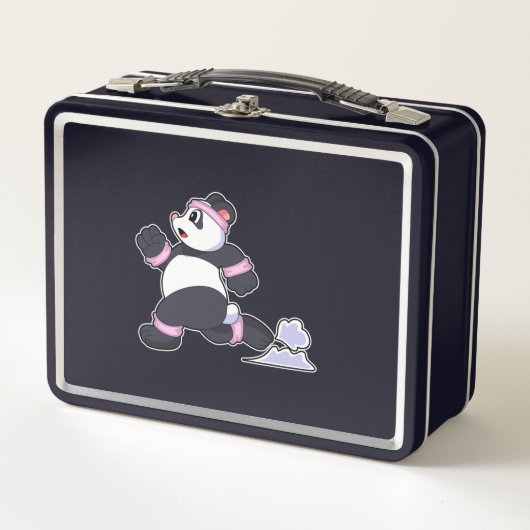 Panda als Runner op Running (Voorkant)