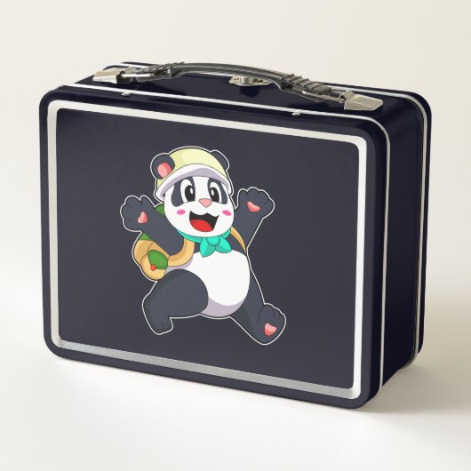 Panda als student (Achterkant)