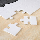 Panda als wandelaar met rugzak legpuzzel (Zijkant)