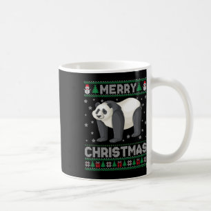 Panda Animal Mannen Vrouwen Kinder Lelijke Kersttr Koffiemok
