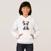 Panda Anniversaire Pour Enfants Un Sweat - shirt à (Devant entier)