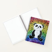 Panda arc-en-ciel Carnet de la palette de calcul (Intérieur)
