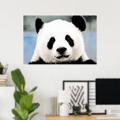 Panda Artwork Poster (Thuiskantoor)