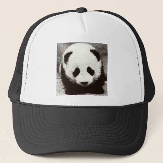 Panda Artwork Trucker Pet (Voorkant)