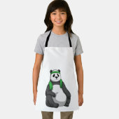 Panda at Fitness with Towel Schort (Insitu)