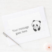 Panda autocollants personnalisés (Enveloppe)