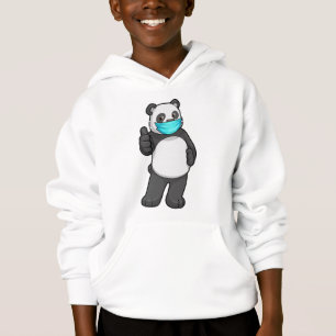 Panda avec masque visage