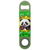 Panda Baby Beer Cute and Happy Speed Flessenopener (Voorkant)