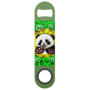 Panda Baby Beer Cute and Happy Speed Flessenopener