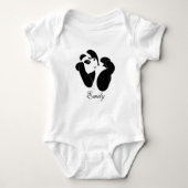 Panda Baby Romper (Voorkant)