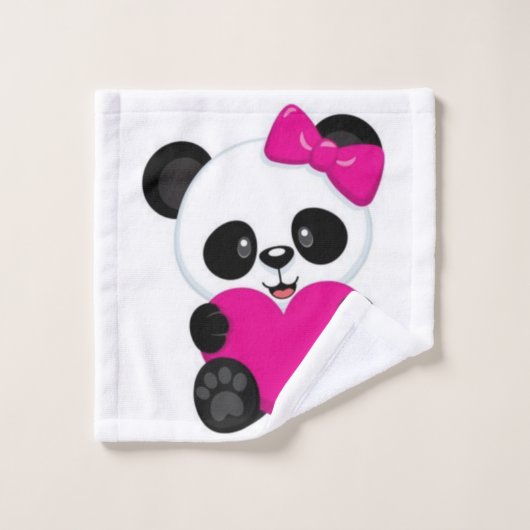 Panda Bad Handdoek (Wasdoekje)
