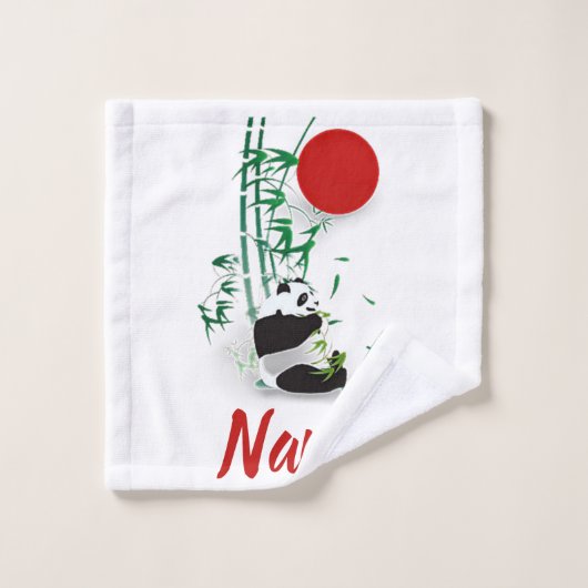 Panda Bad Handdoek (Wasdoekje)