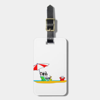 Panda Bagagelabel