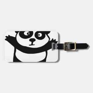 panda bagagelabel
