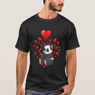 Panda Ballon Hij T-shirt