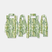 Panda bamboe gunst box bedankdoosjes (Uitgevouwen)