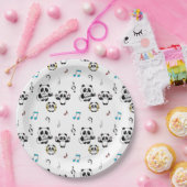 Panda Band - 1000Pandas door Amanda Roos Papieren Bordje (Feest)