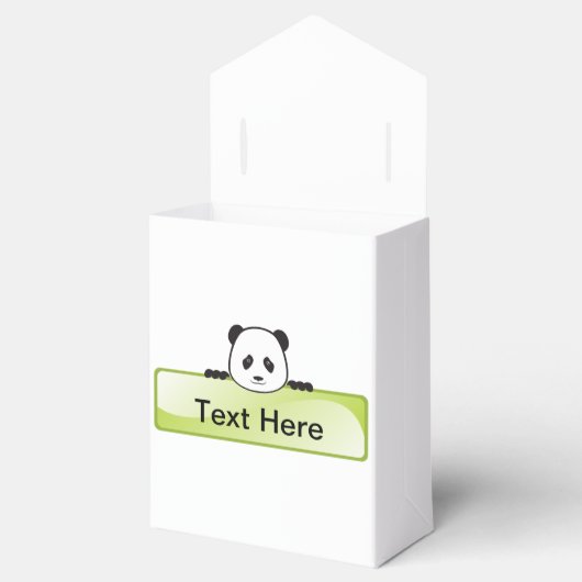 Panda Banner Bedankdoosjes (Geopend)