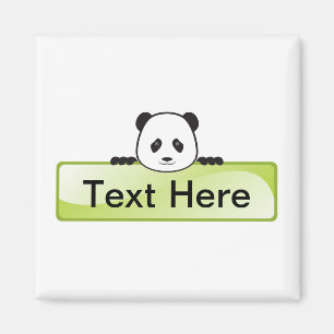 Panda Banner Magneet