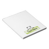 Panda Banner Notitieblok (Schuin)