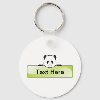Panda Banner Sleutelhanger