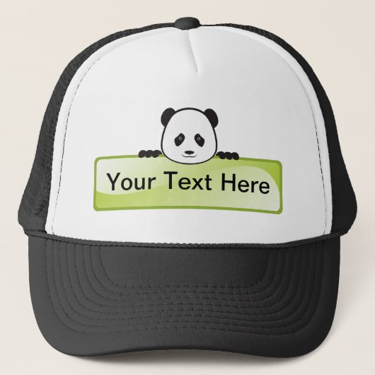 Panda Banner Trucker Pet (Voorkant)