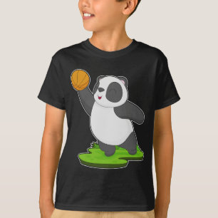 Panda Basketball speler Basketball T-shirt