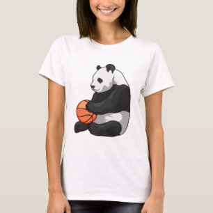 Panda Basketball speler Basketball T-shirt