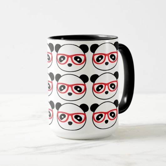 Panda Bear Café Mug (Devant droit)