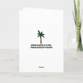 PANDA BEAR CARTE D'ANNIVERSAIRE (Dos)