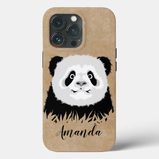 Panda Bear Coque-Mate coque iphone (Verso)