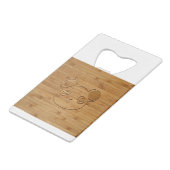 Panda Bear en Bambou sculpté (Dos Angle)