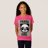 PANDA BEAR GIRLS T-SHIRTS (Devant entier)