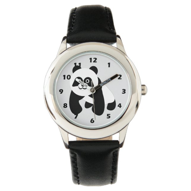Panda Bear Horloge (Voorkant)