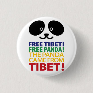 PANDA BEAR RONDE BUTTON 3,2 CM