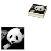 PANDA BEAR RUBBER TAMPON (Tamponné)