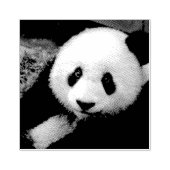 PANDA BEAR RUBBER TAMPON (Impression)