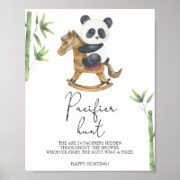 Panda Bear - speenzoektocht babyshower spel