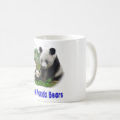 Panda Bear tasse à café (Devant droit)