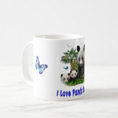 Panda Bear tasse à café (Devant gauche)