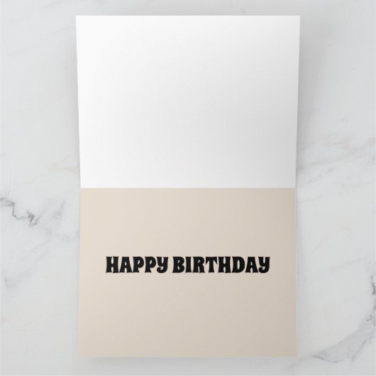 PANDA BEAR WATERCOLOR JOURNAL CARTES D'ANNIVERSAIR (Intérieur)