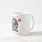 Panda Bears Christmas Mug (Devant droit)
