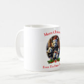 Panda Bears Christmas Mug (Devant gauche)