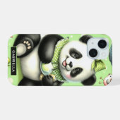 Panda Bébé Mignon Vintage (Verso Horizontal)