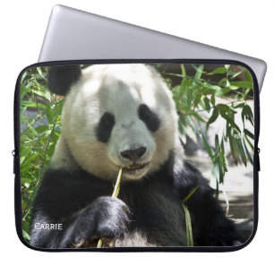 Panda Beer Aangepast Hoesje laptop Laptop Sleeve