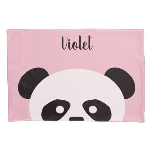 Panda Beer Animal Kawaii Kinder - Pandroze Kussensloop