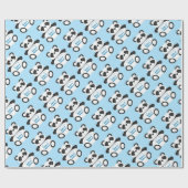 Panda Beer Baby shower Cadeaupapier (Vlak)