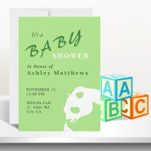 Panda Beer Baby shower